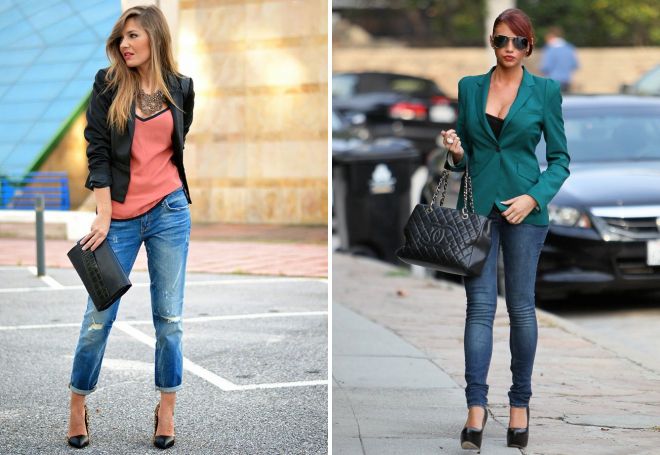 женские джинсовые куртки